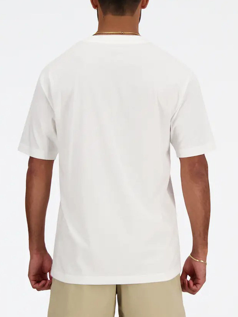 T-shirt New Balance Small Logo da Uomo - Bianco