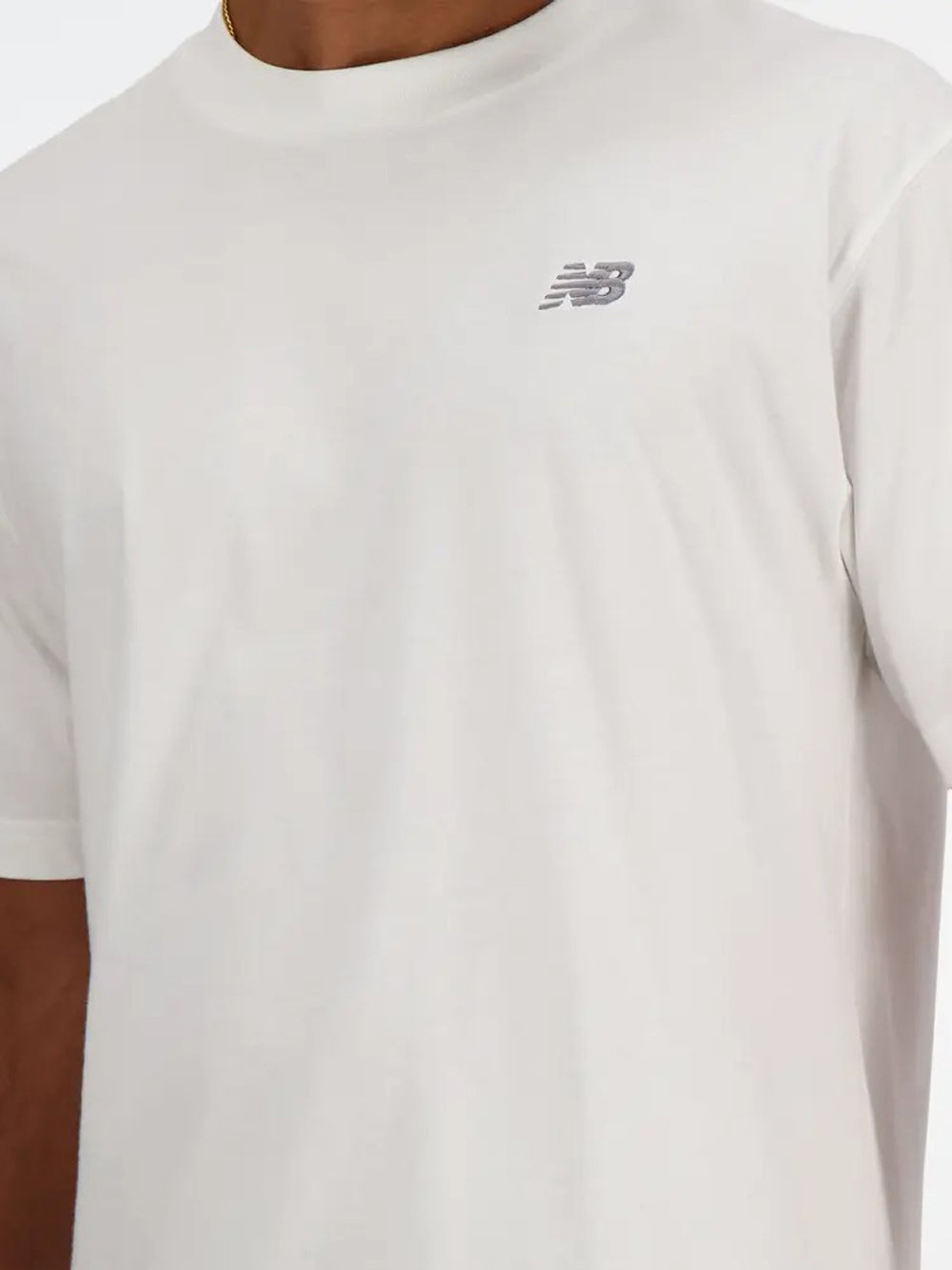 T-shirt New Balance Small Logo da Uomo - Bianco