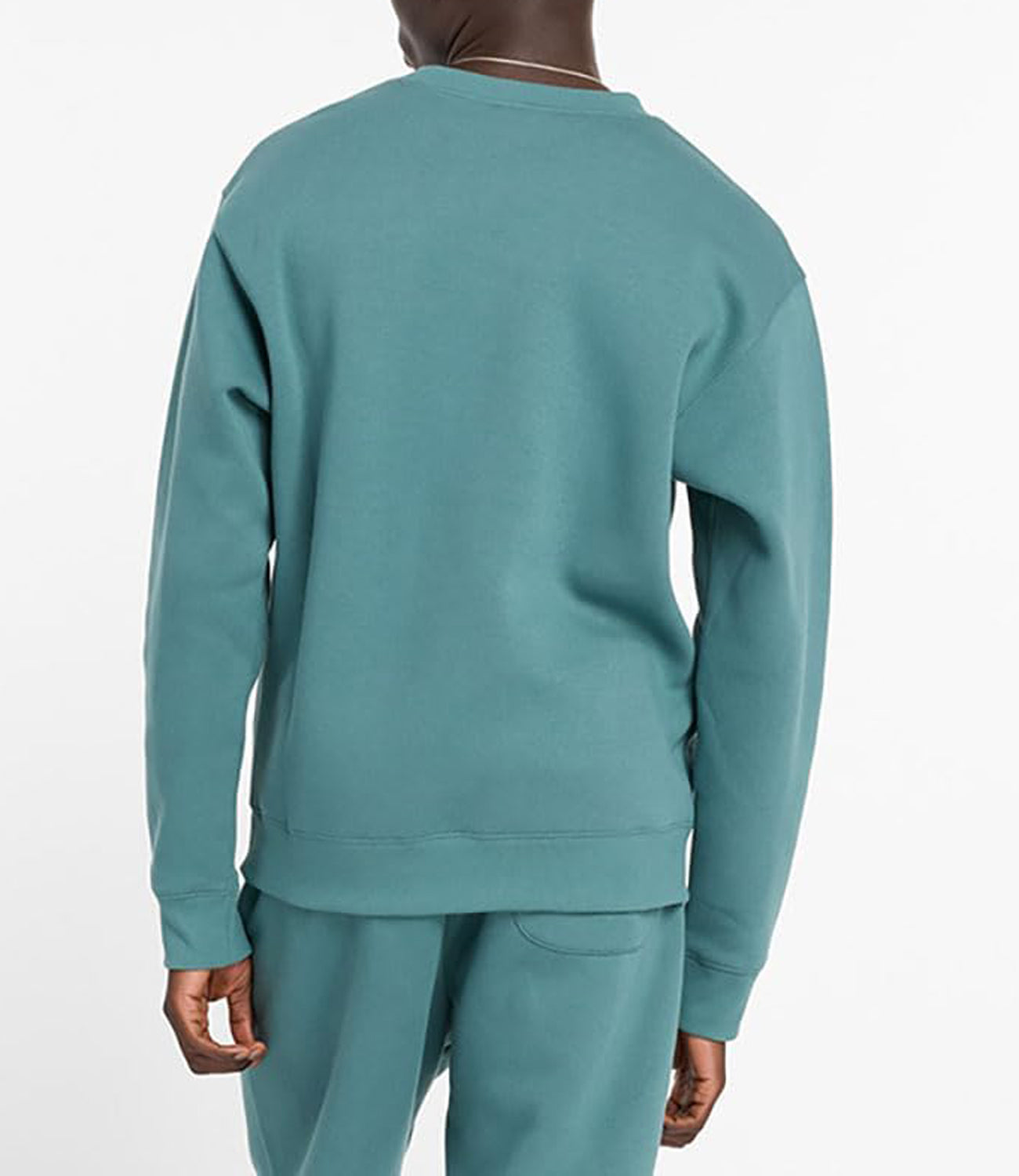 New Balance Felpa G Sport Essentials Fleece Crew - New Spruce Uomo Mod. MT41510 NUS New Spruce