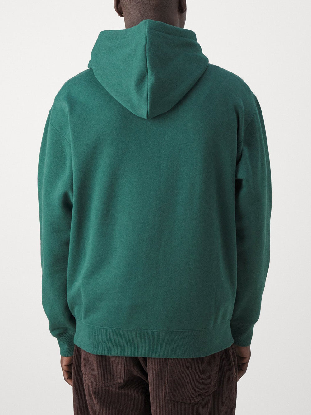 Felpa Cappuccio New Balance Essentials Fleece da Uomo - Verde