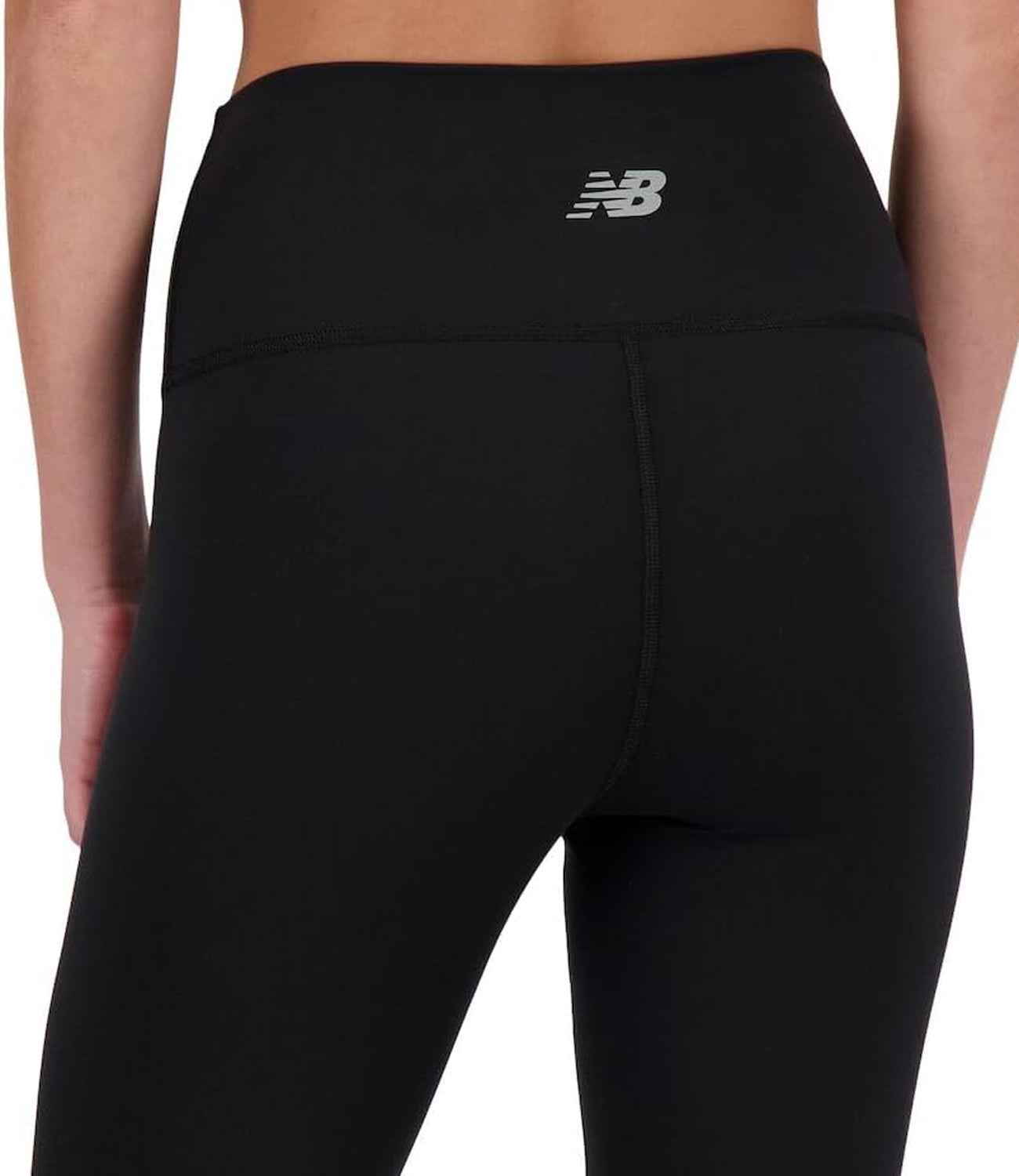 Leggings New Balance Harmony 25 Inch High Rise Legging - Black (001) Donna Mod. WP4111 2BK BLACK Nero