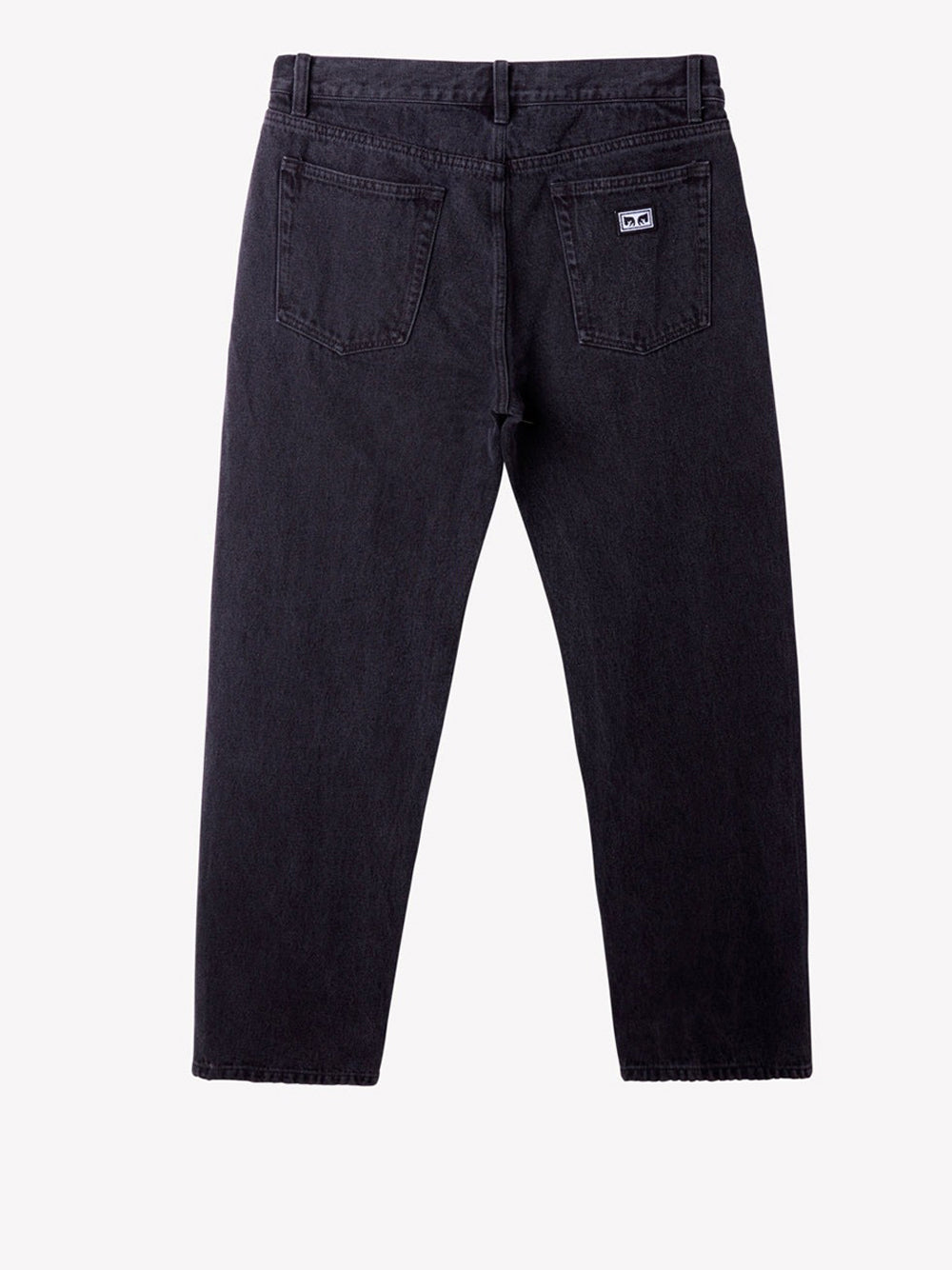 Jeans Tapered Obey Hardwork da Uomo - Nero