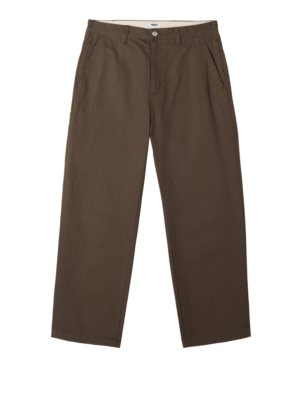 Pantalone Obey Hardwork Carpenter da Uomo - Verde