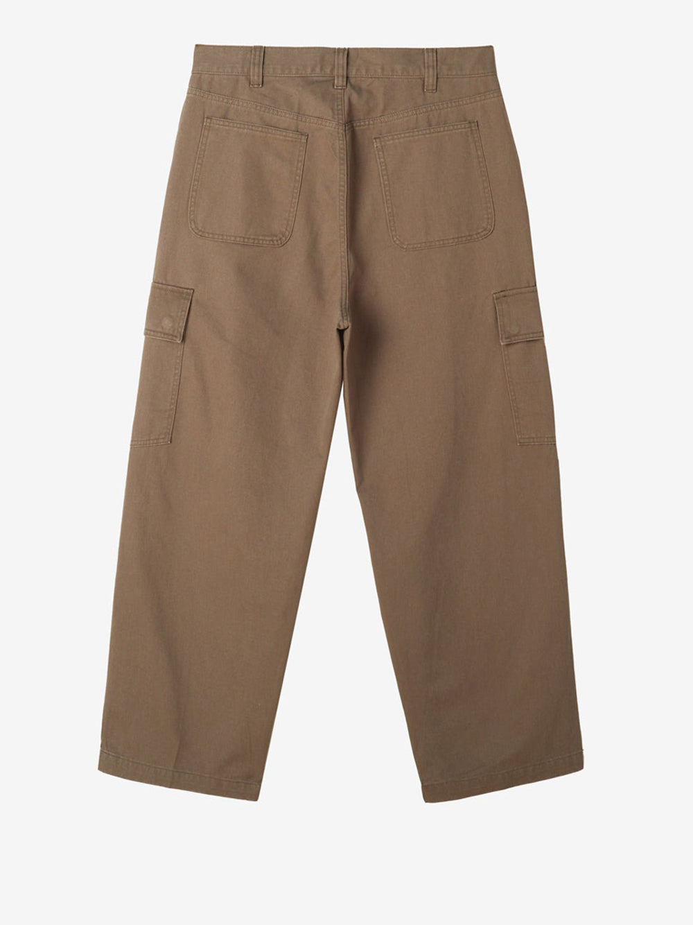 Pantalone Cargo Obey Bigwig Baggy Twill da Uomo - Marrone