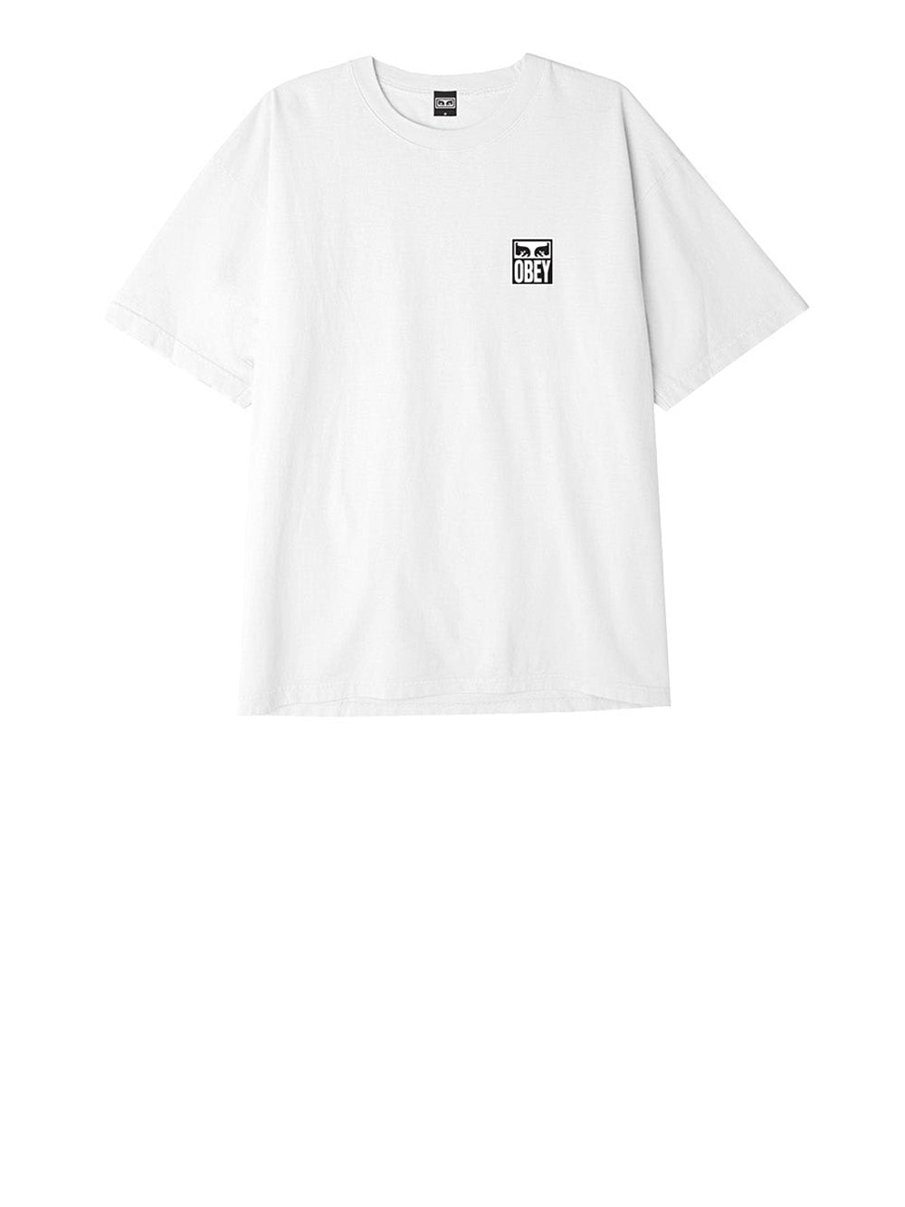 T-shirt Obey Eyes Icon da Uomo - Bianco