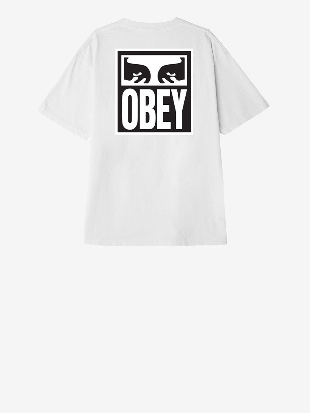 T-shirt Obey Eyes Icon da Uomo - Bianco