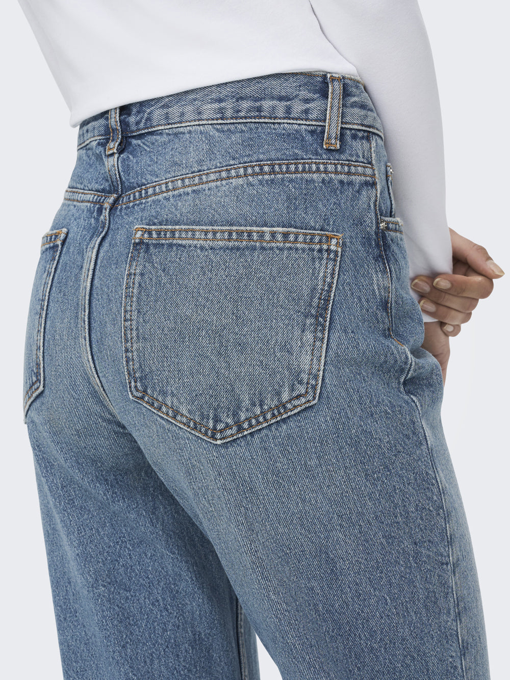 Jeans Straight Only da Donna - Denim