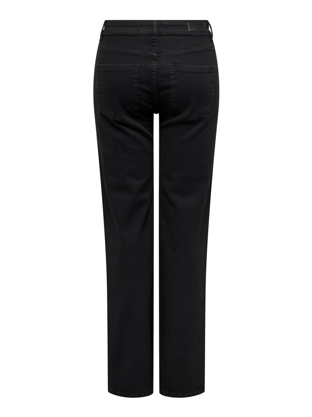 Jeans Straight Only da Donna - Nero