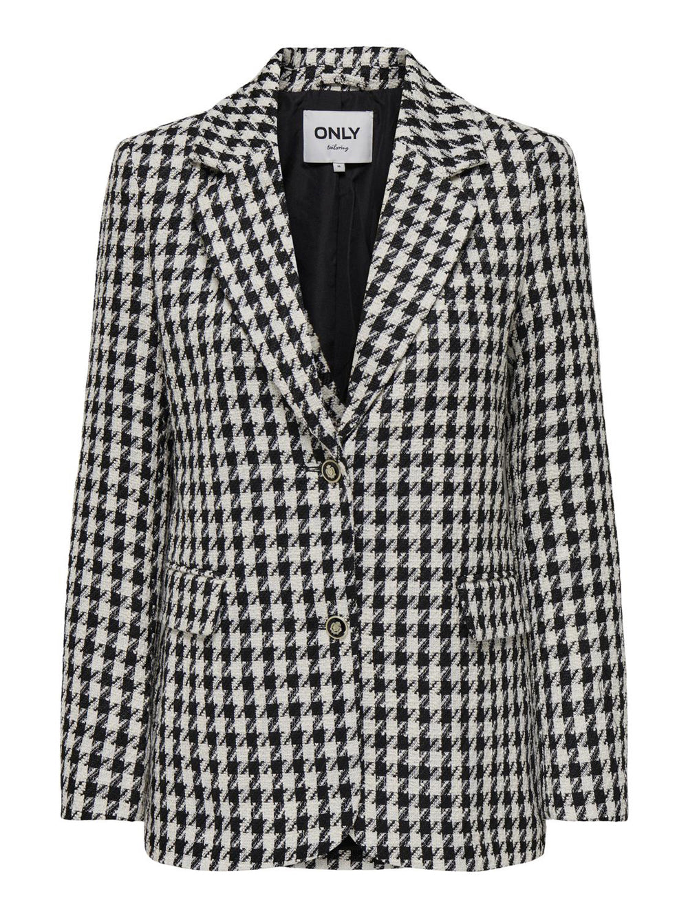 Blazer Only da Donna - Nero Bianco