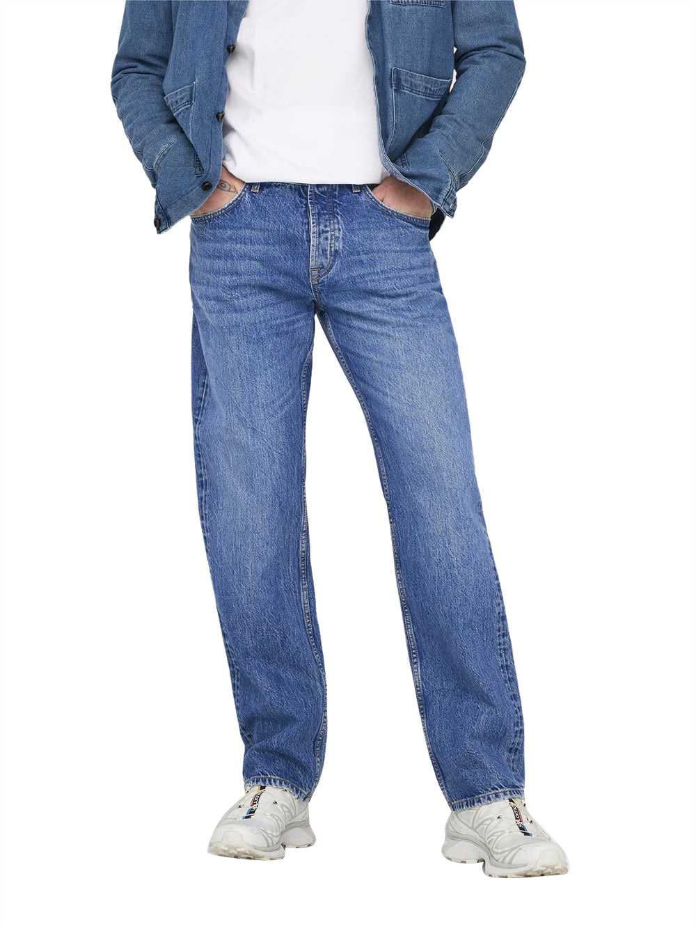 Jeans Straight Only e Sons da Uomo - Denim