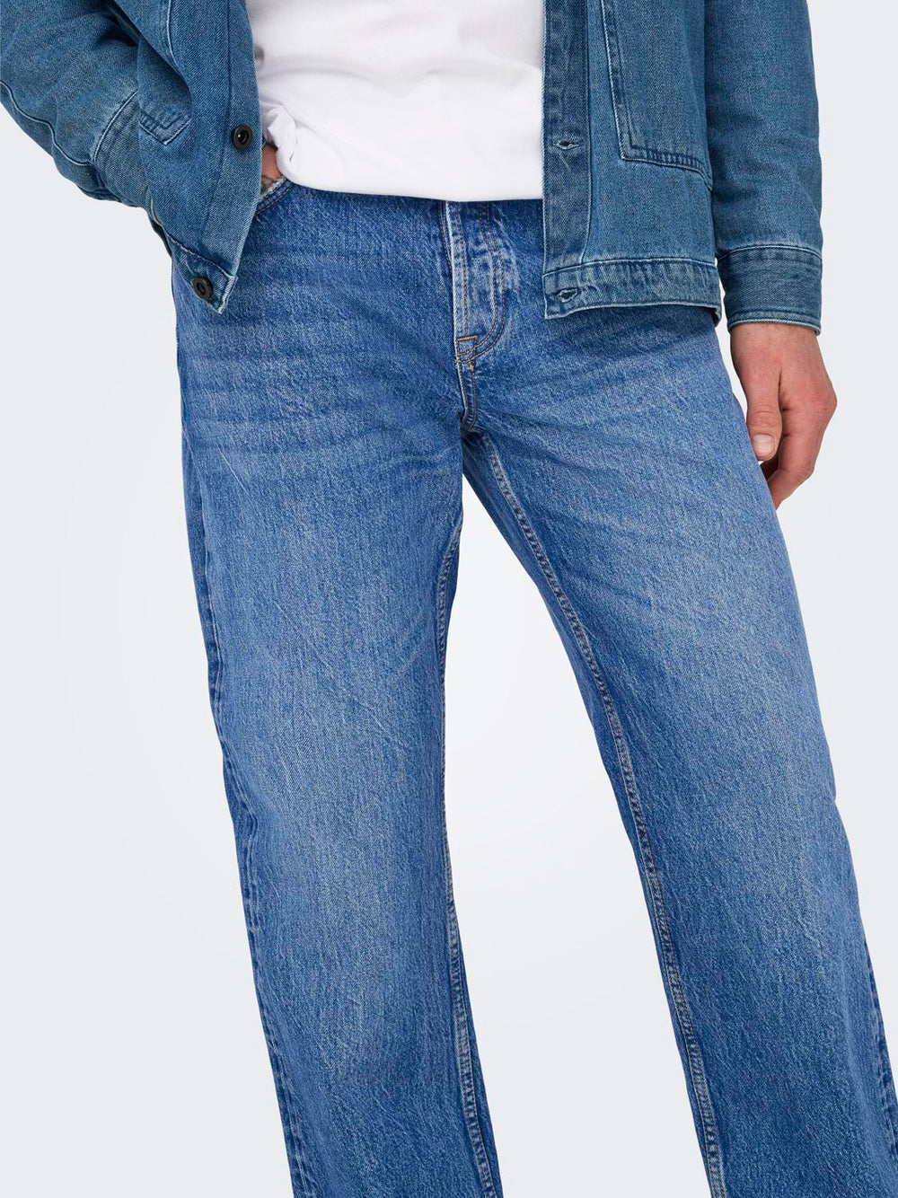 Jeans Straight Only e Sons da Uomo - Denim