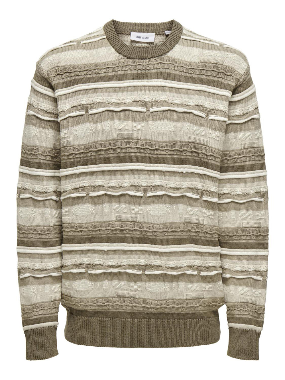 Pullover Only e Sons da Uomo - Beige