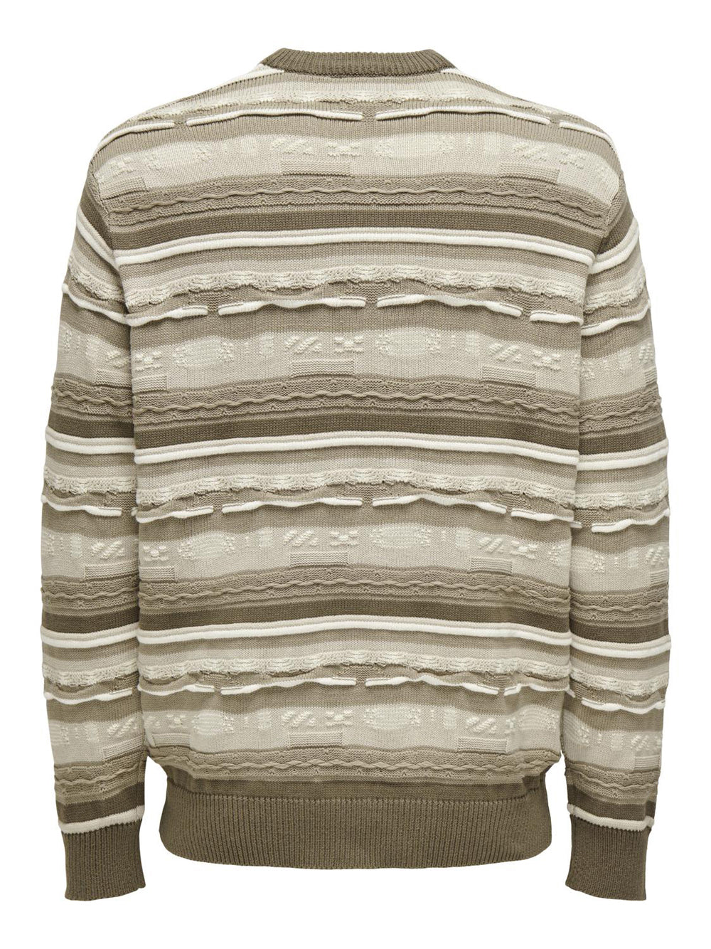 Pullover Only e Sons da Uomo - Beige