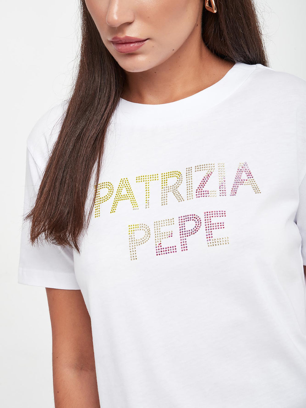 T-shirt Patrizia Pepe da Donna - Bianco