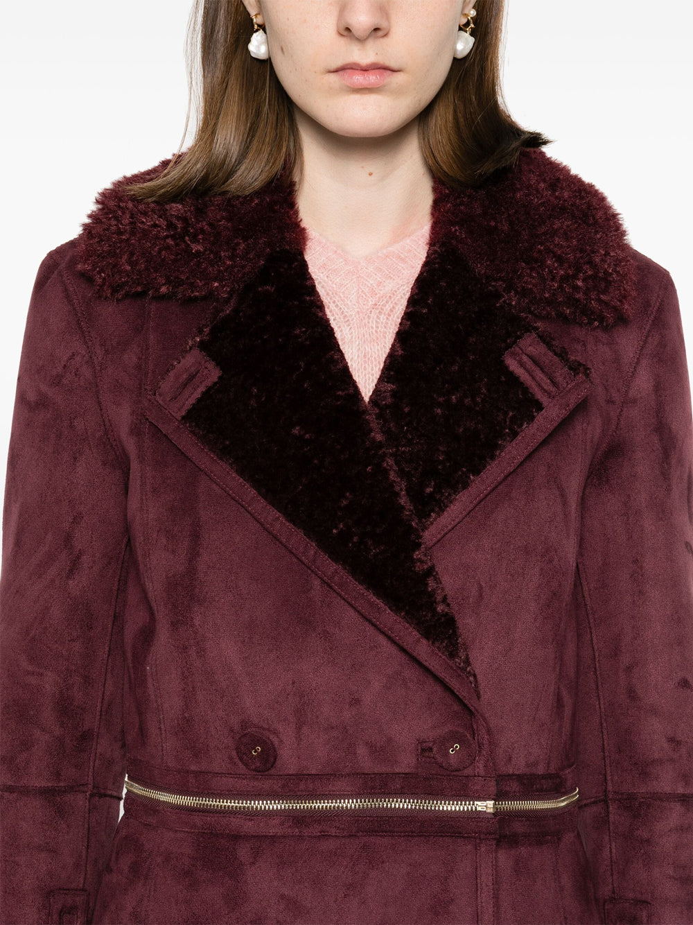 Cappotto Patrizia Pepe da Donna - Bordeaux