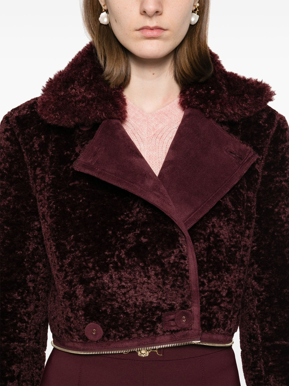 Cappotto Patrizia Pepe da Donna - Bordeaux