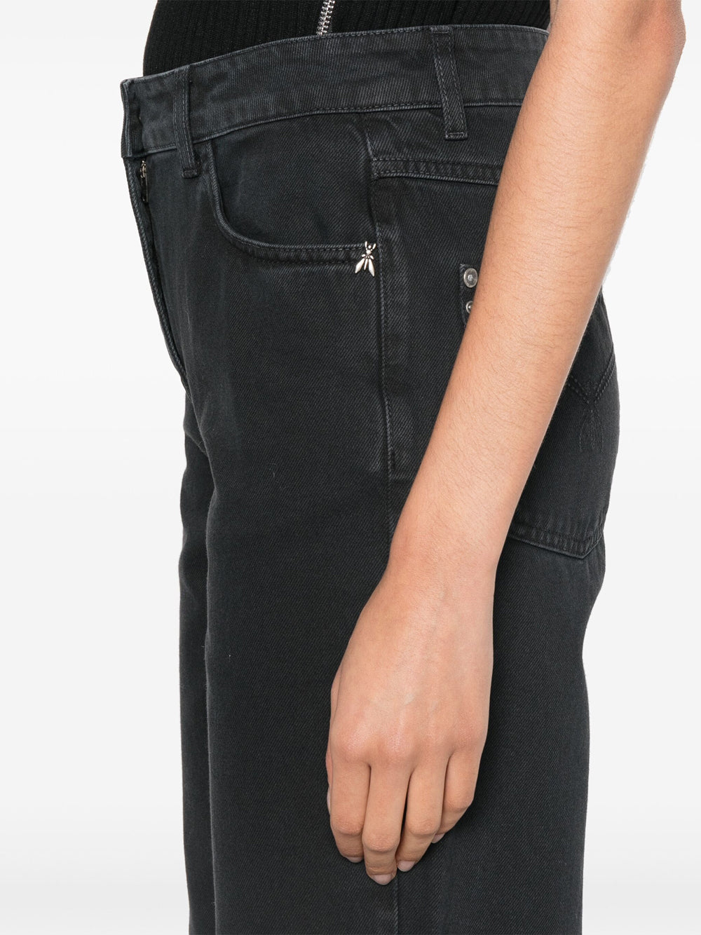 Jeans Straight Patrizia Pepe da Donna - Nero