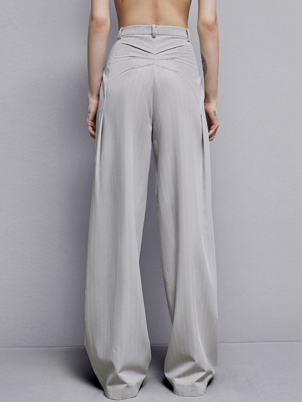 Pantalone Palazzo Patrizia Pepe da Donna - Grigio