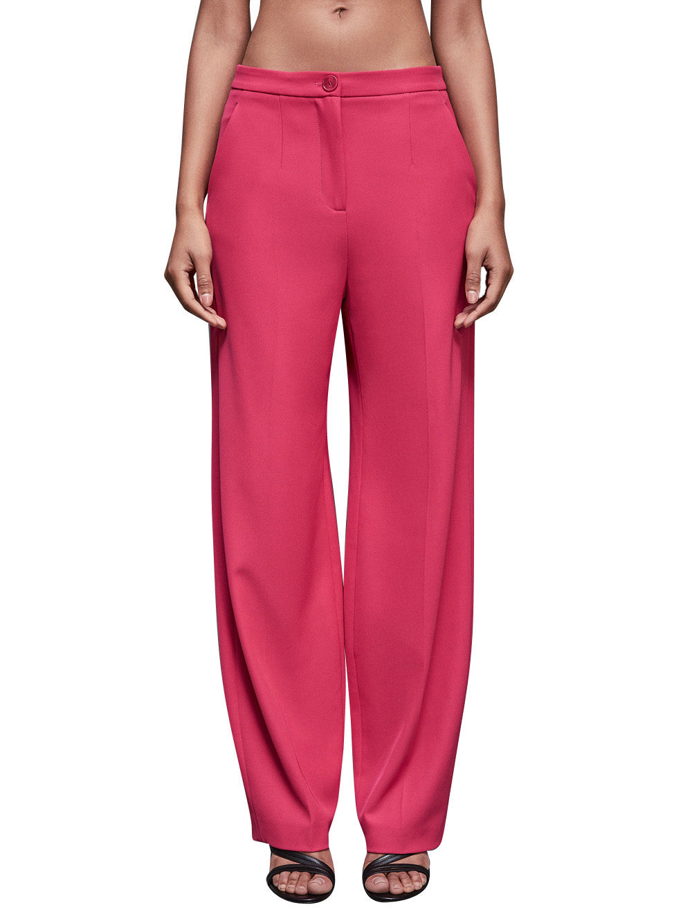 Pantalone Straight Patrizia Pepe da Donna - Fuxia Fucsia