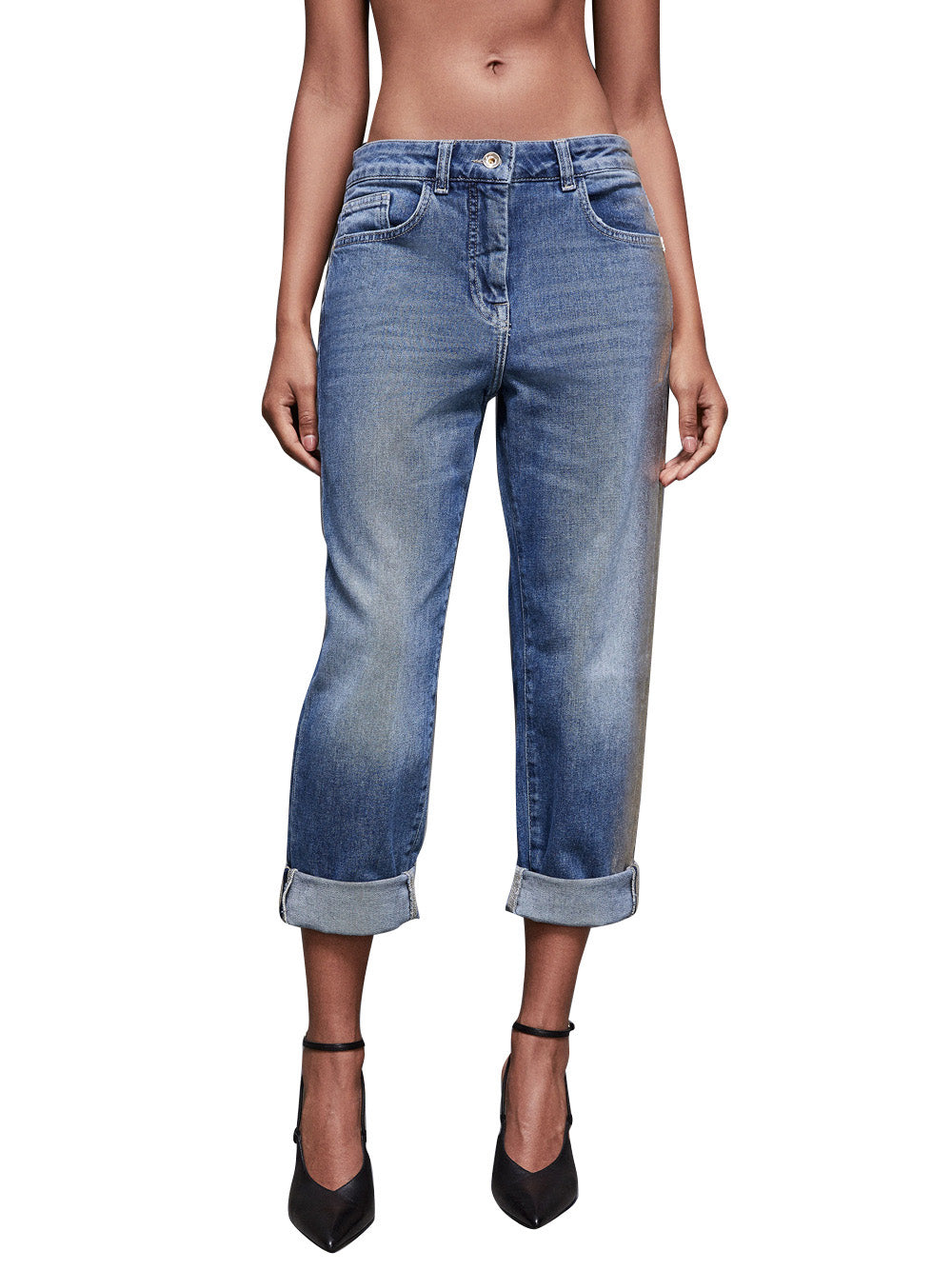 Jeans Boyfriend Patrizia Pepe da Donna - Denim