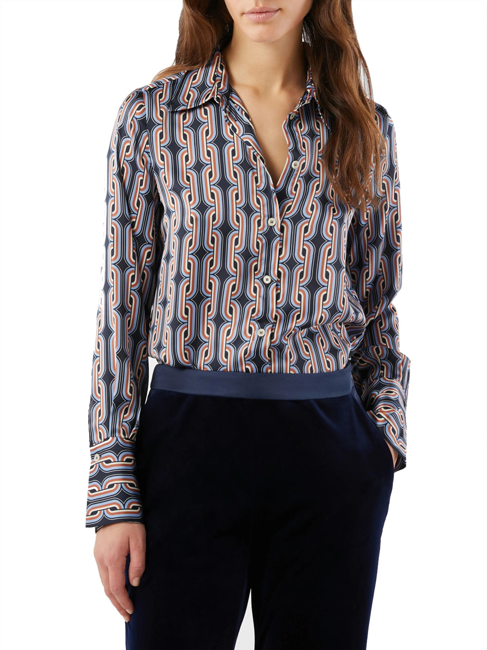 Camicia Penny Black Borgo da Donna - Blu