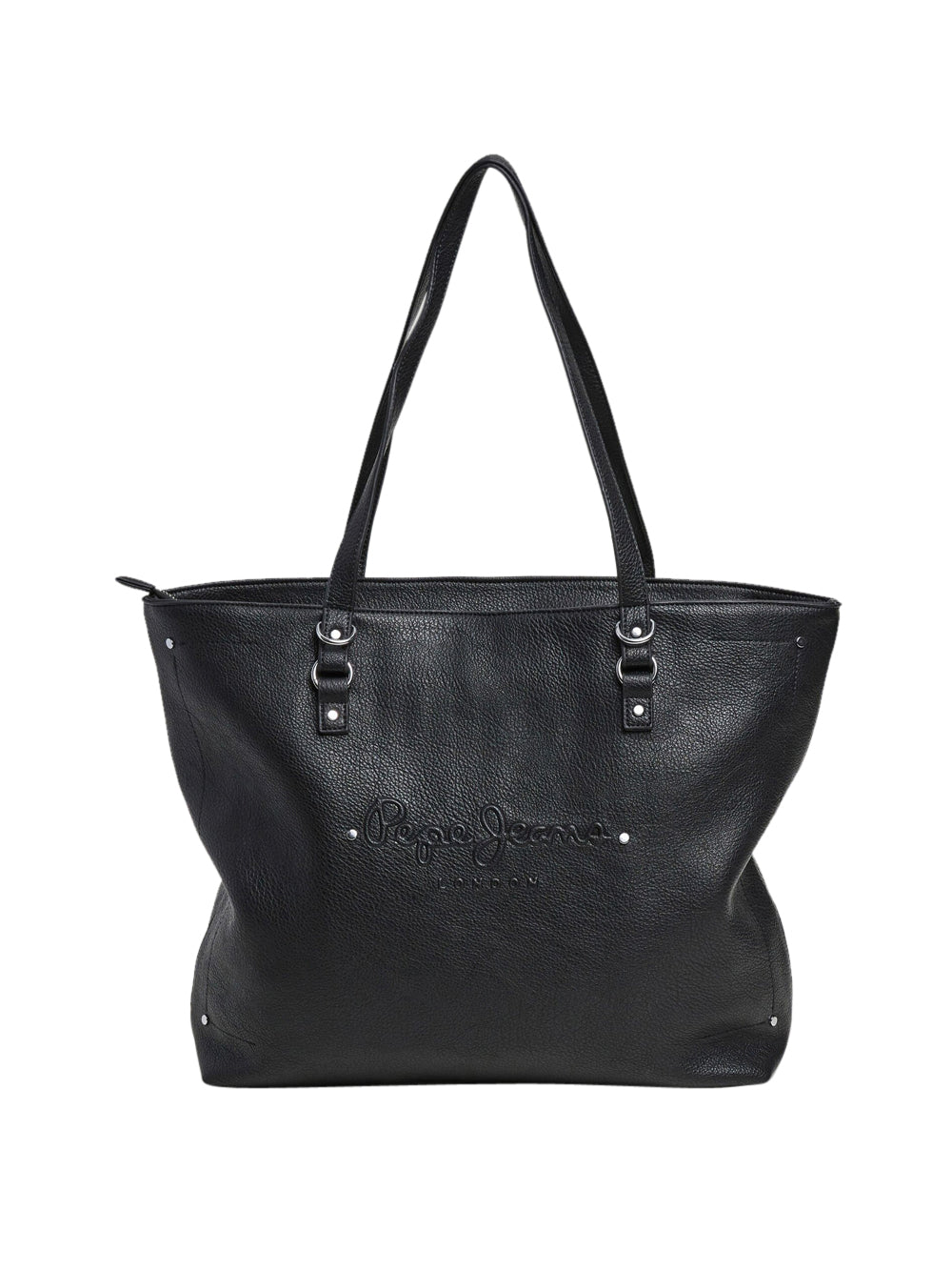 Borsa Shopper Pepe Jeans Bella Icon da Donna - Nero