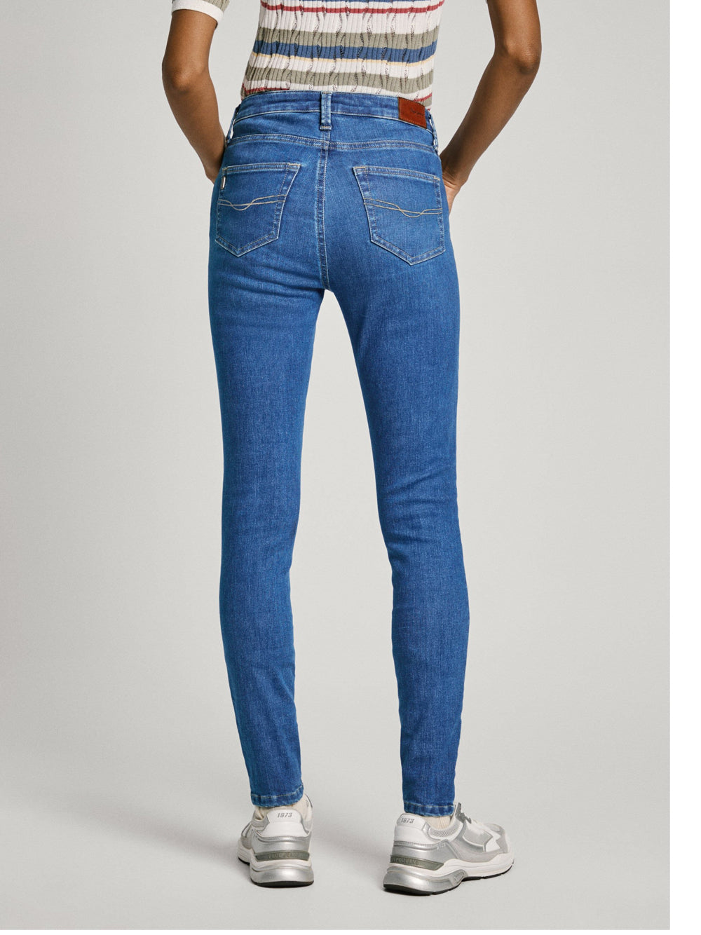 Jeans Skinny Pepe Jeans da Donna - Denim