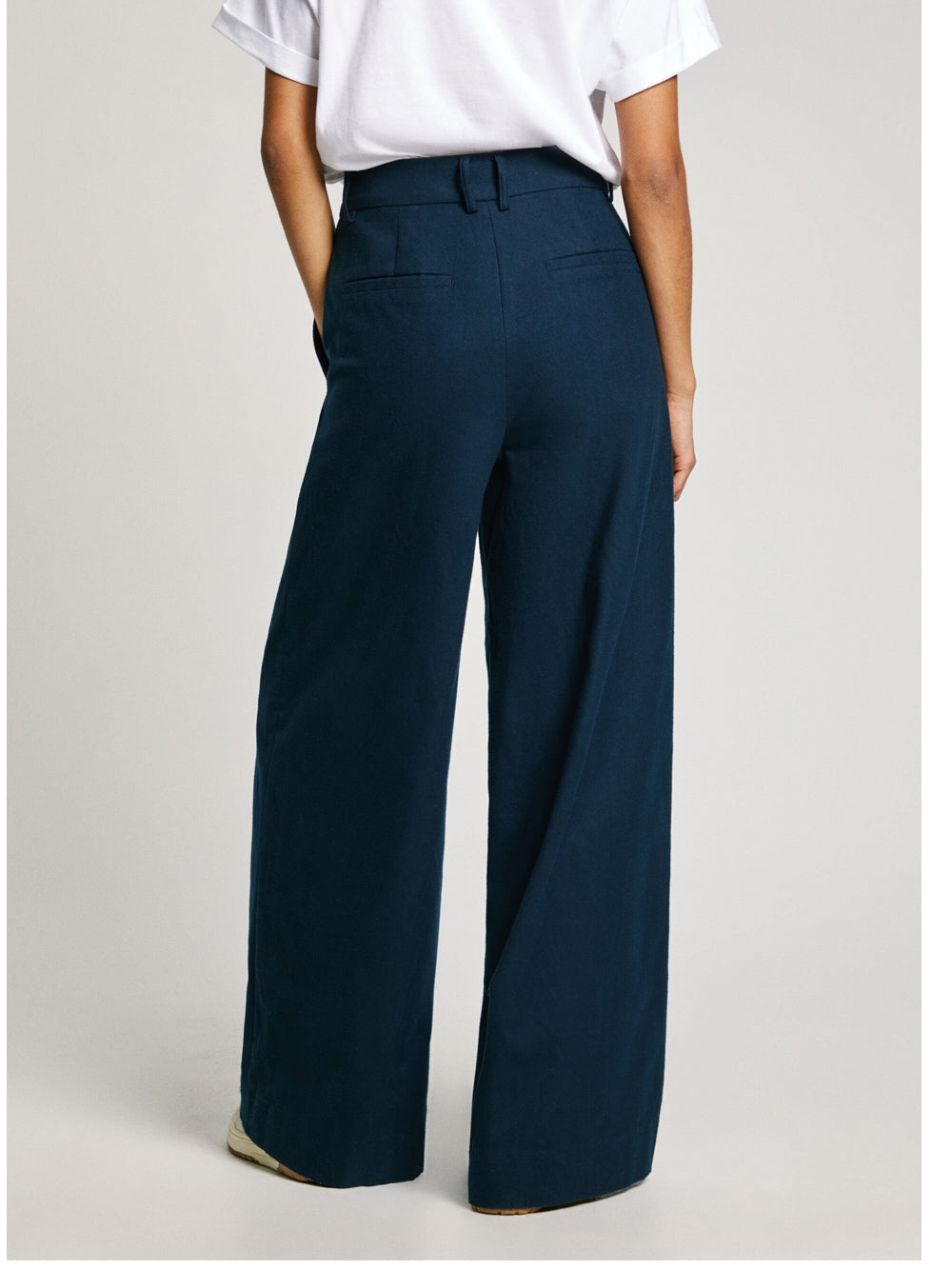 Pantalone Straight Pepe Jeans Demi da Donna - Blu