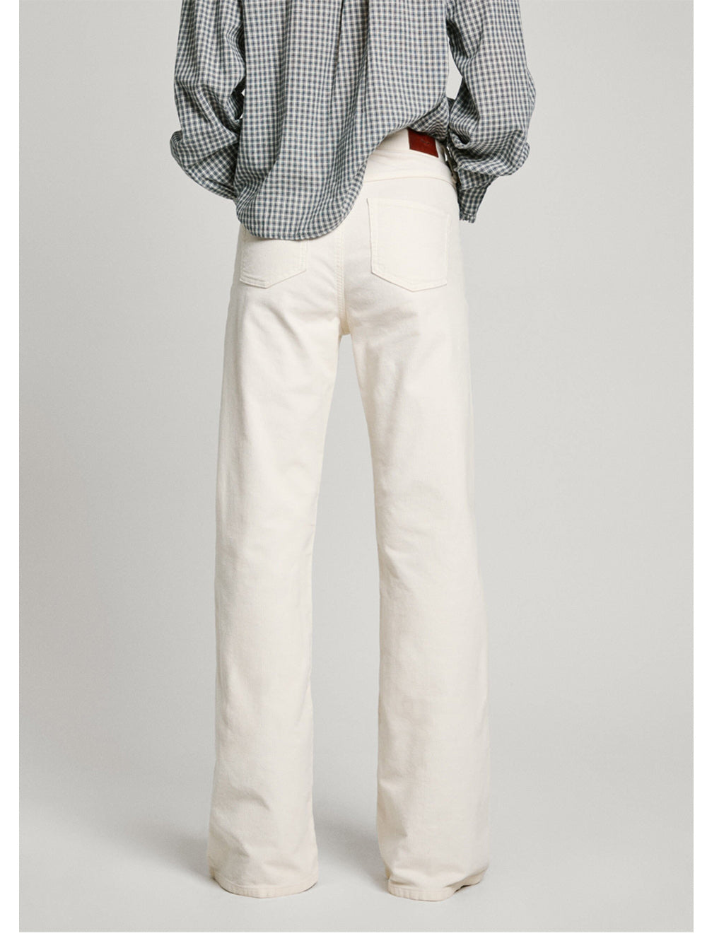 Pantalone Zampa Pepe Jeans Willa da Donna - Bianco