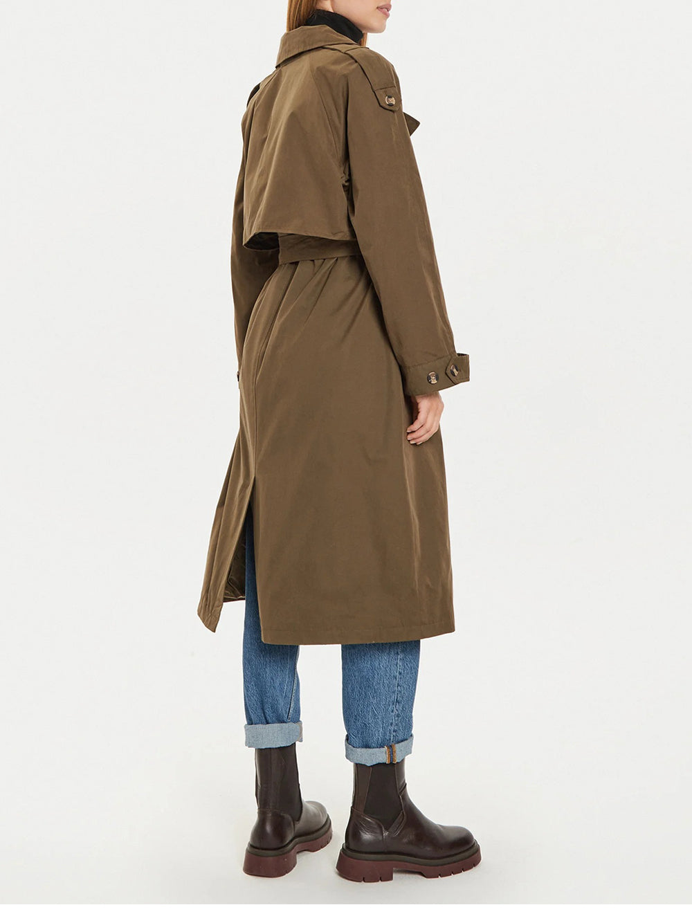 Trench Pepe Jeans Bianca da Donna - Verde