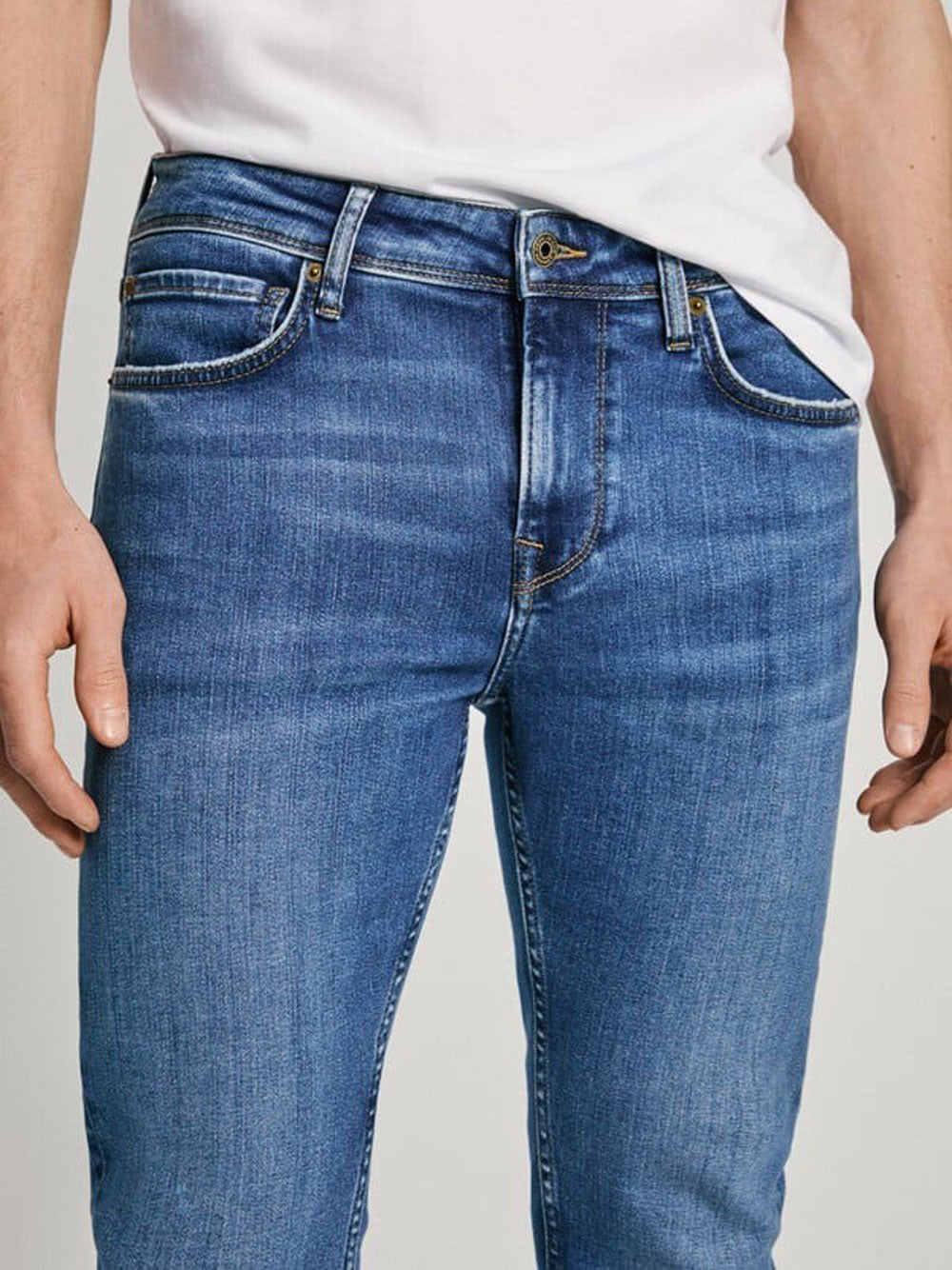 Jeans Skinny Pepe Jeans da Uomo - Denim