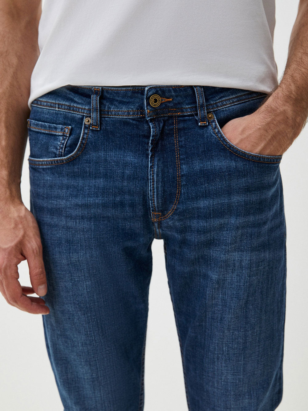 Jeans Straight Pepe Jeans da Uomo - Denim