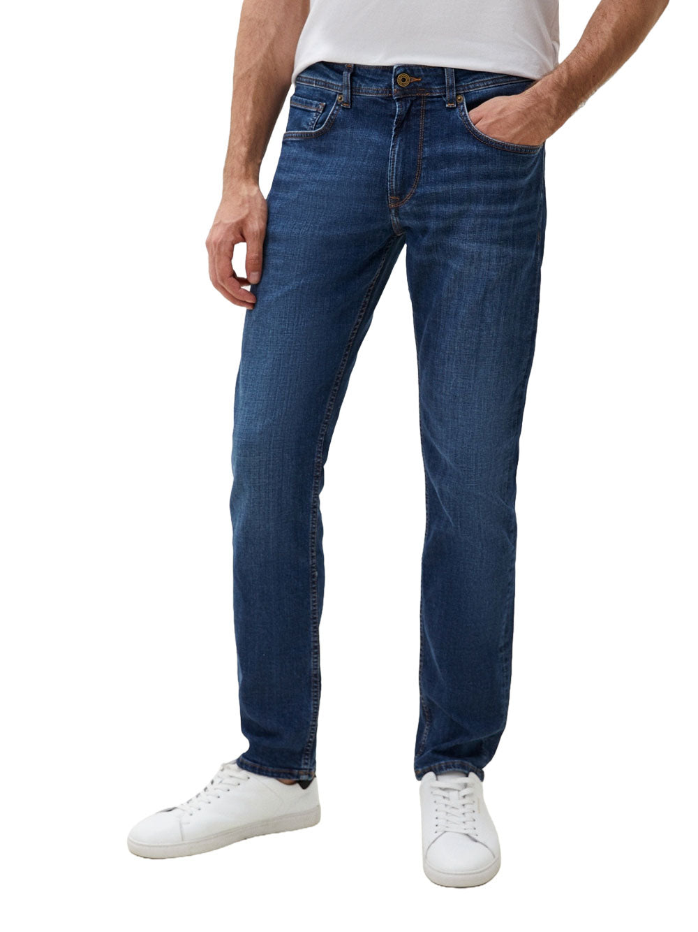 Jeans Straight Pepe Jeans da Uomo - Denim