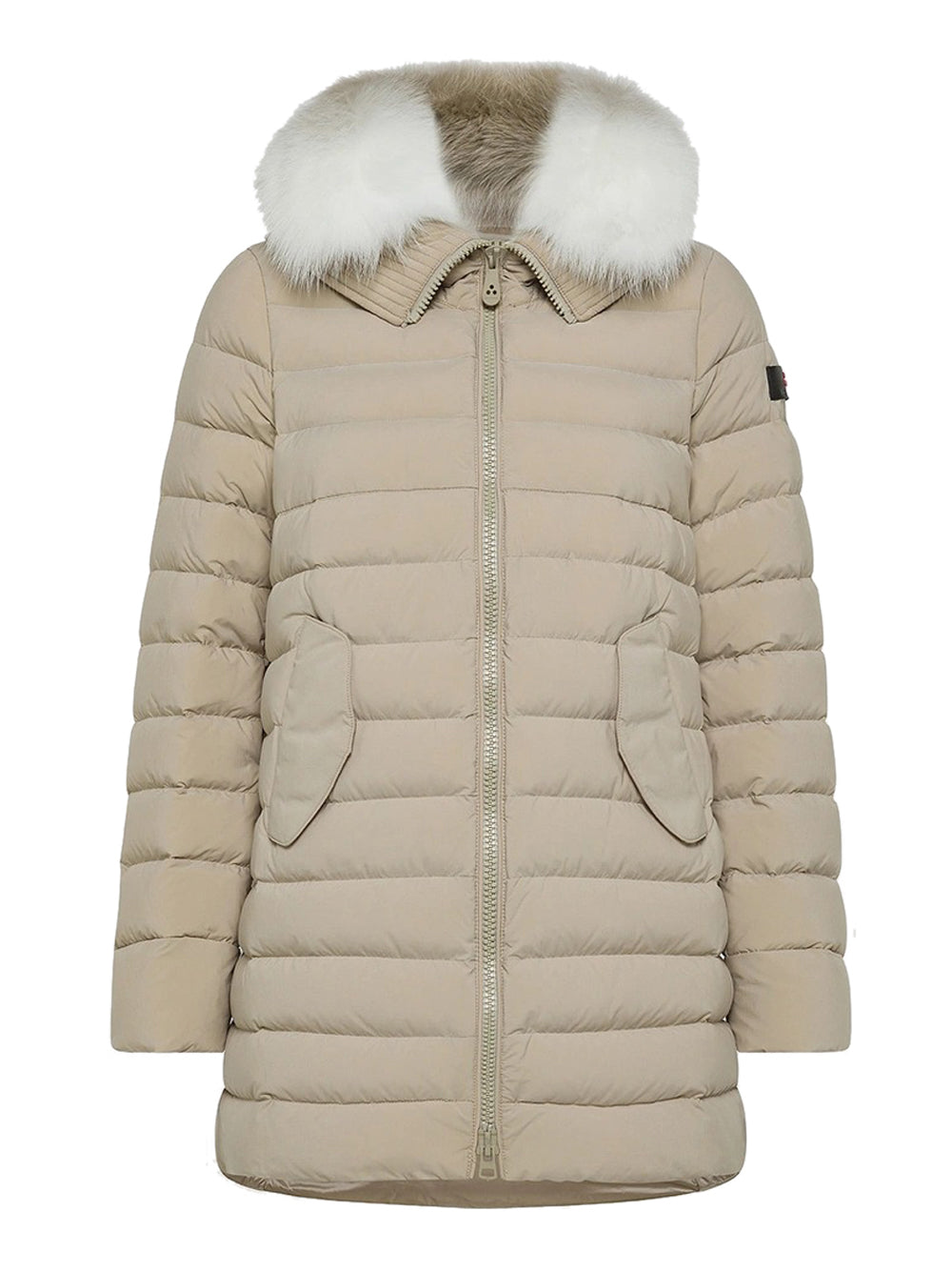 Piumino Peuterey Itoka Ml Fur da Donna - Beige