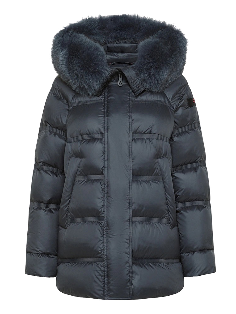 Piumino Peuterey Takan Mqs 03 Fur da Donna - Grigio