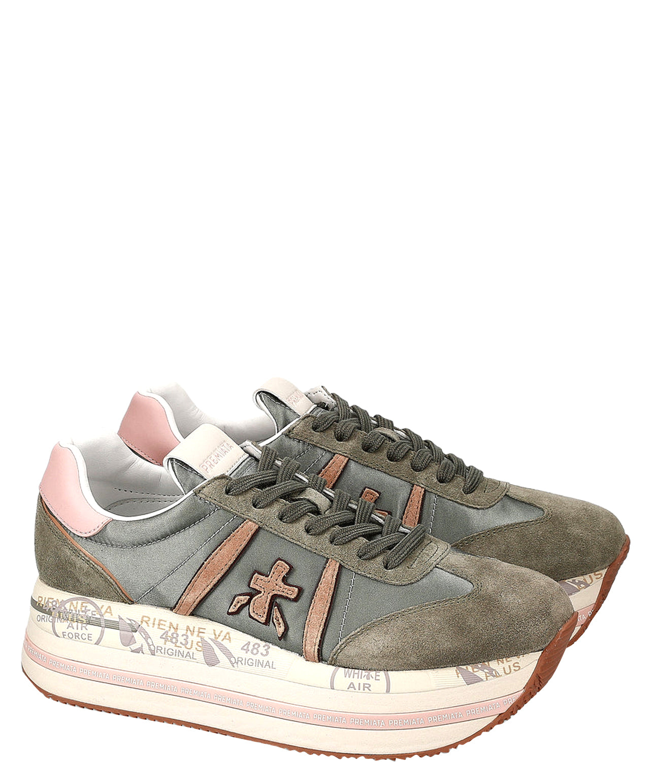 Premiata Sneakers Donna Mod. BETH 6956 Military Green