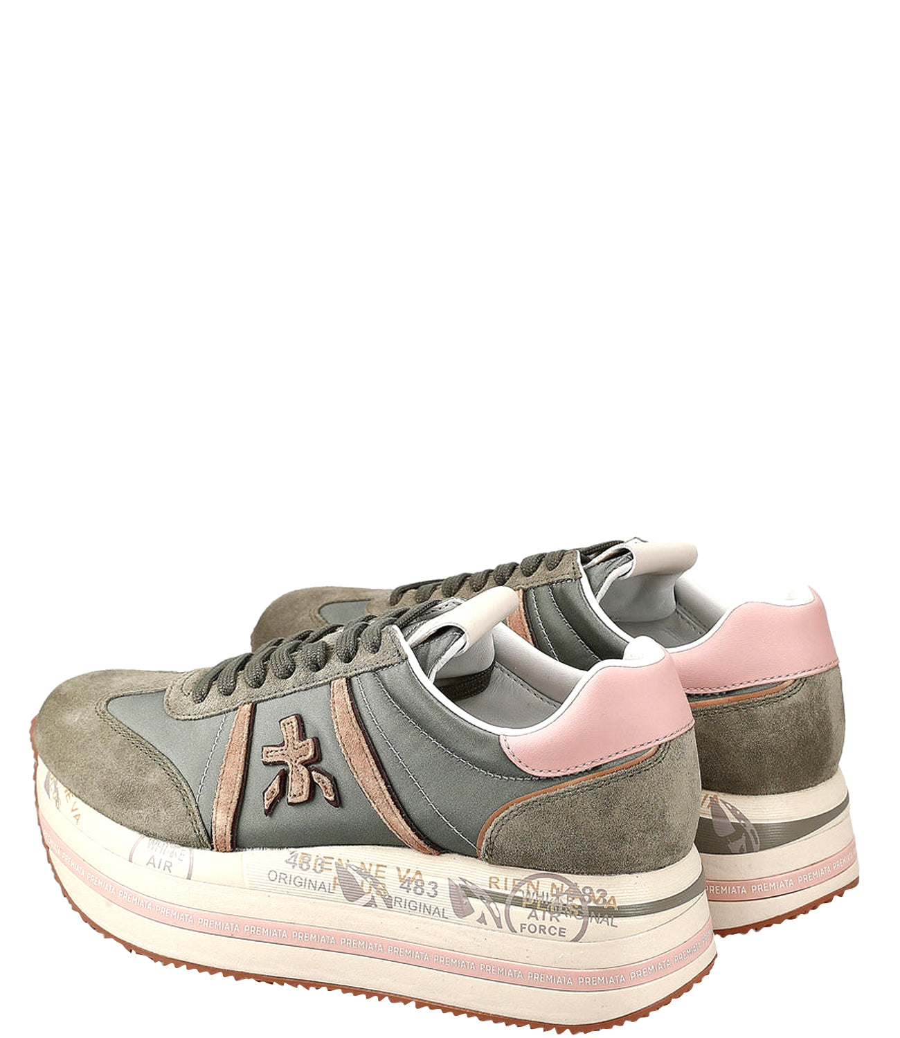 Premiata Sneakers Donna Mod. BETH 6956 Military Green