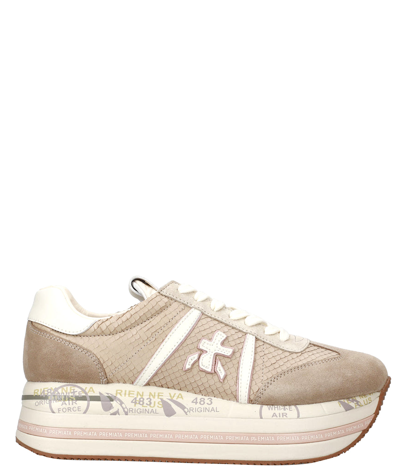 Premiata Sneakers Donna Mod. BETH 7039 Beige