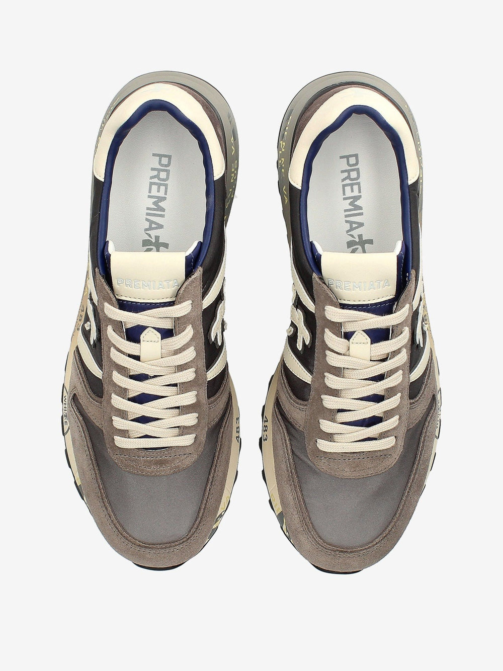 Sneakers Premiata LANDER 6906 da Uomo - Grigio