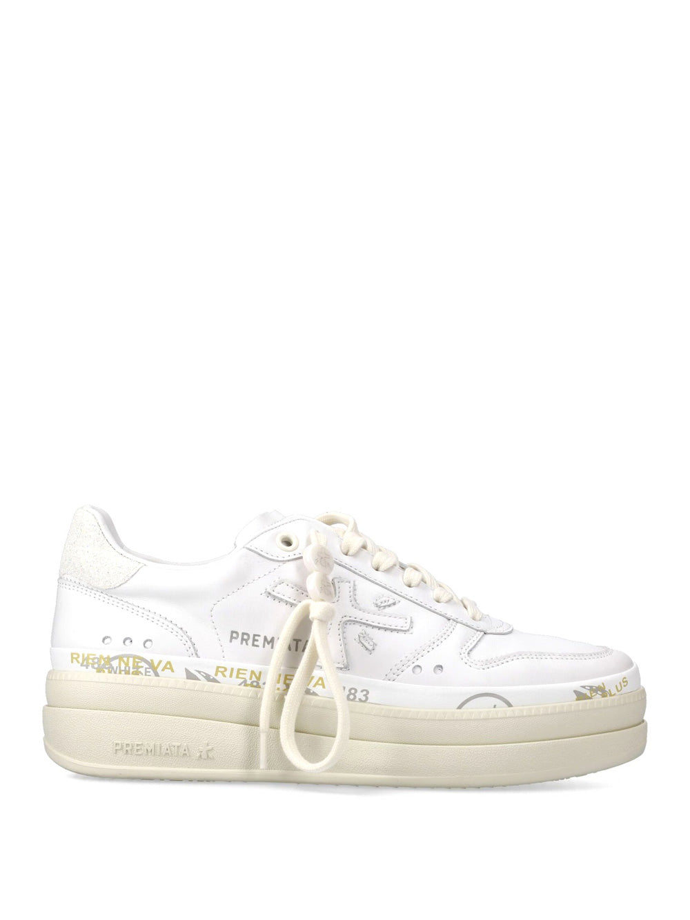 Sneakers Premiata MICOL 7010 da Donna - Bianco