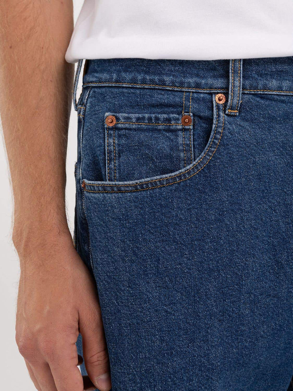 Jeans Straight Replay da Uomo - Denim