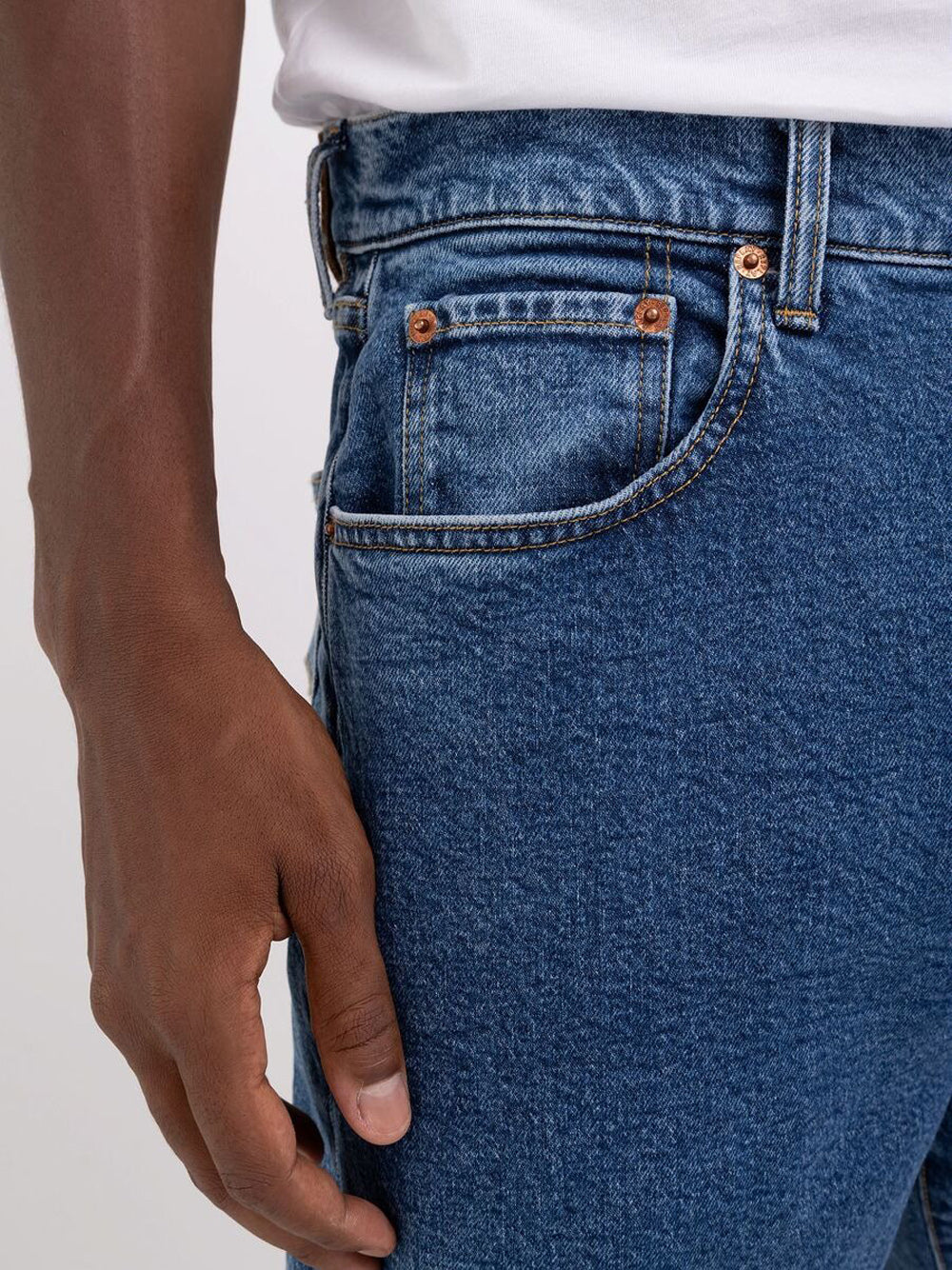 Jeans Straight Replay da Uomo - Denim