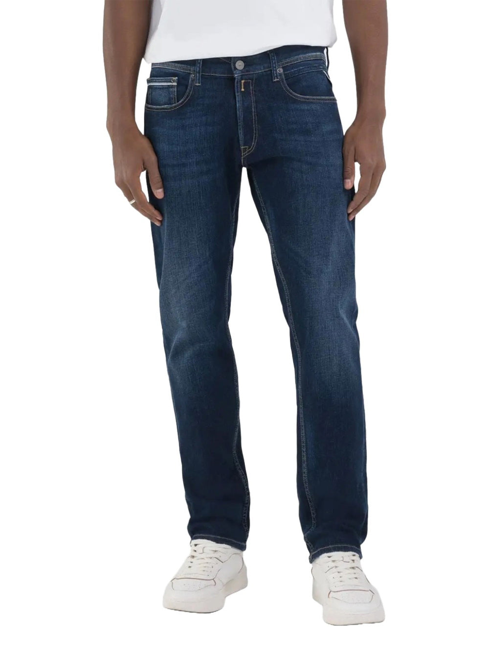 Jeans Regular Replay Grover da Uomo - Denim