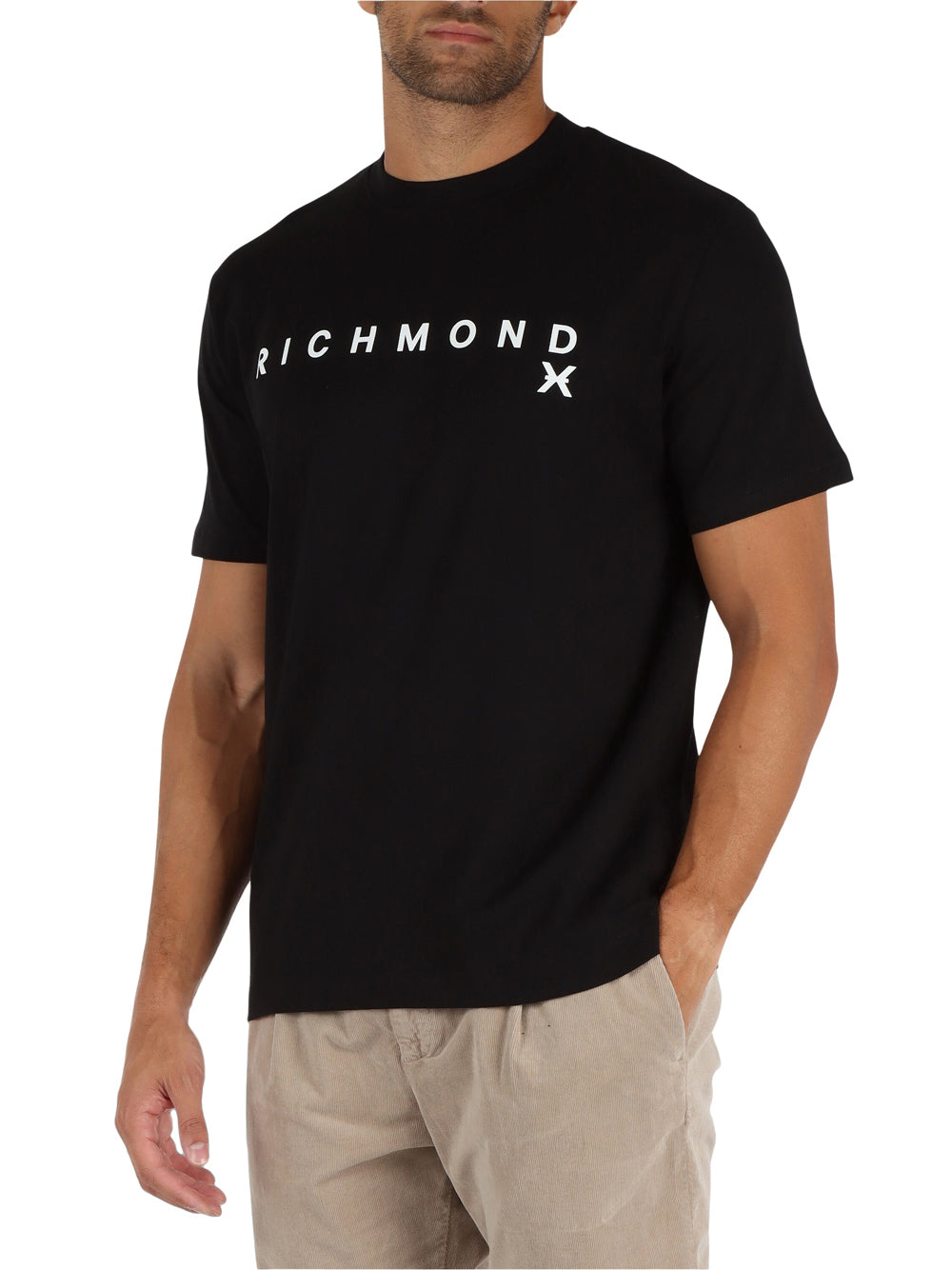 T-shirt Richmond Olbeli da Uomo - Nero