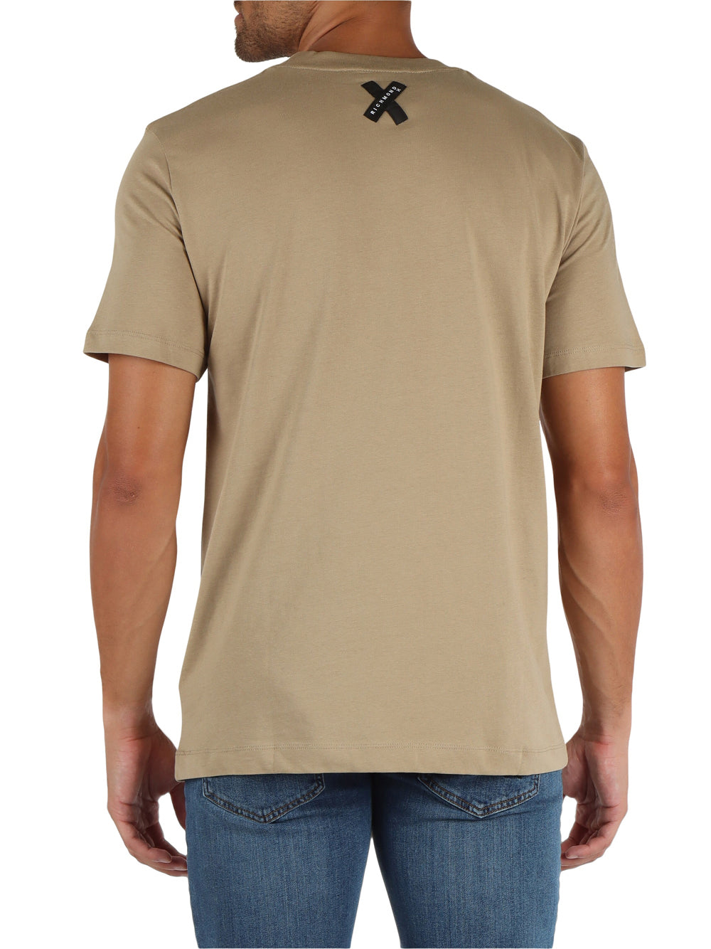 T-shirt Richmond Olbeli da Uomo - Beige