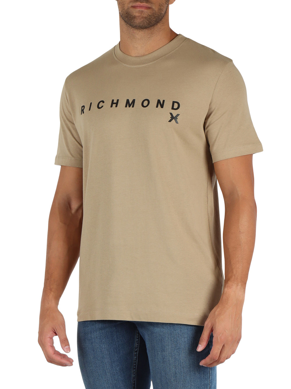 T-shirt Richmond Olbeli da Uomo - Beige