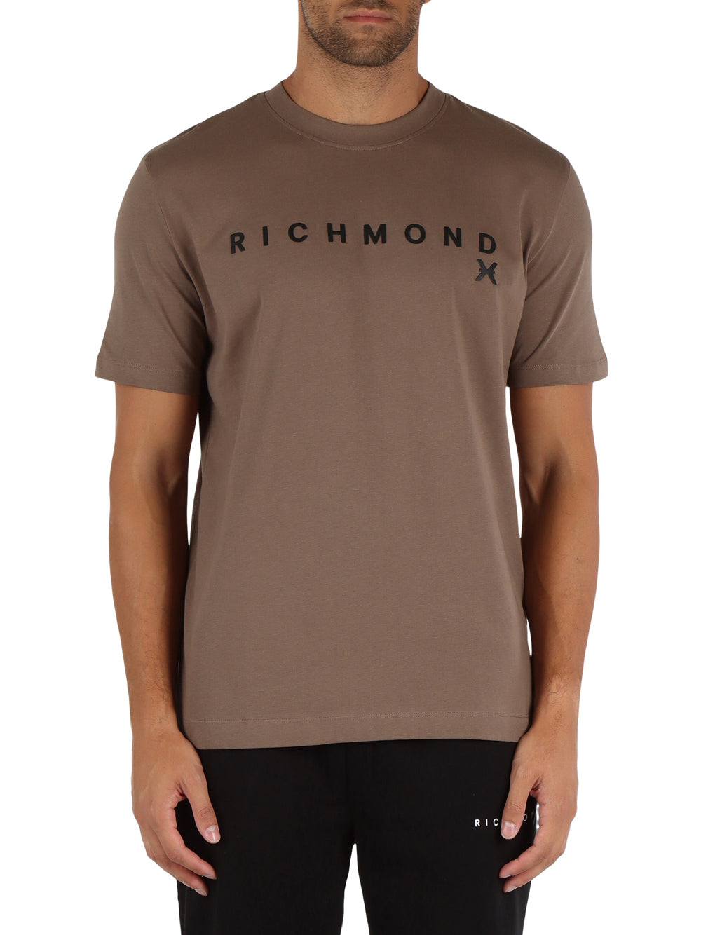 T-shirt Richmond Olbeli da Uomo - Marrone