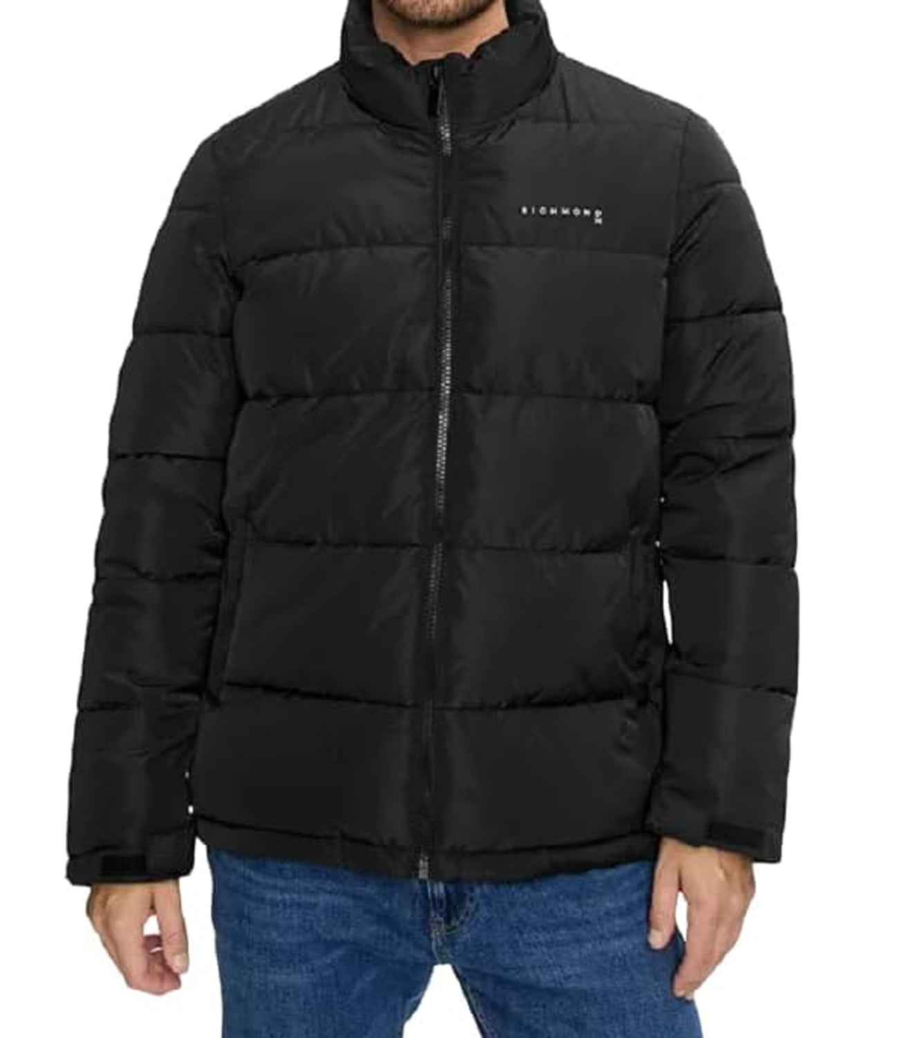 John Richmond John Richmond Giubbotto corto Padded Jacket Wury Uomo Mod. UMA24192PI Nero