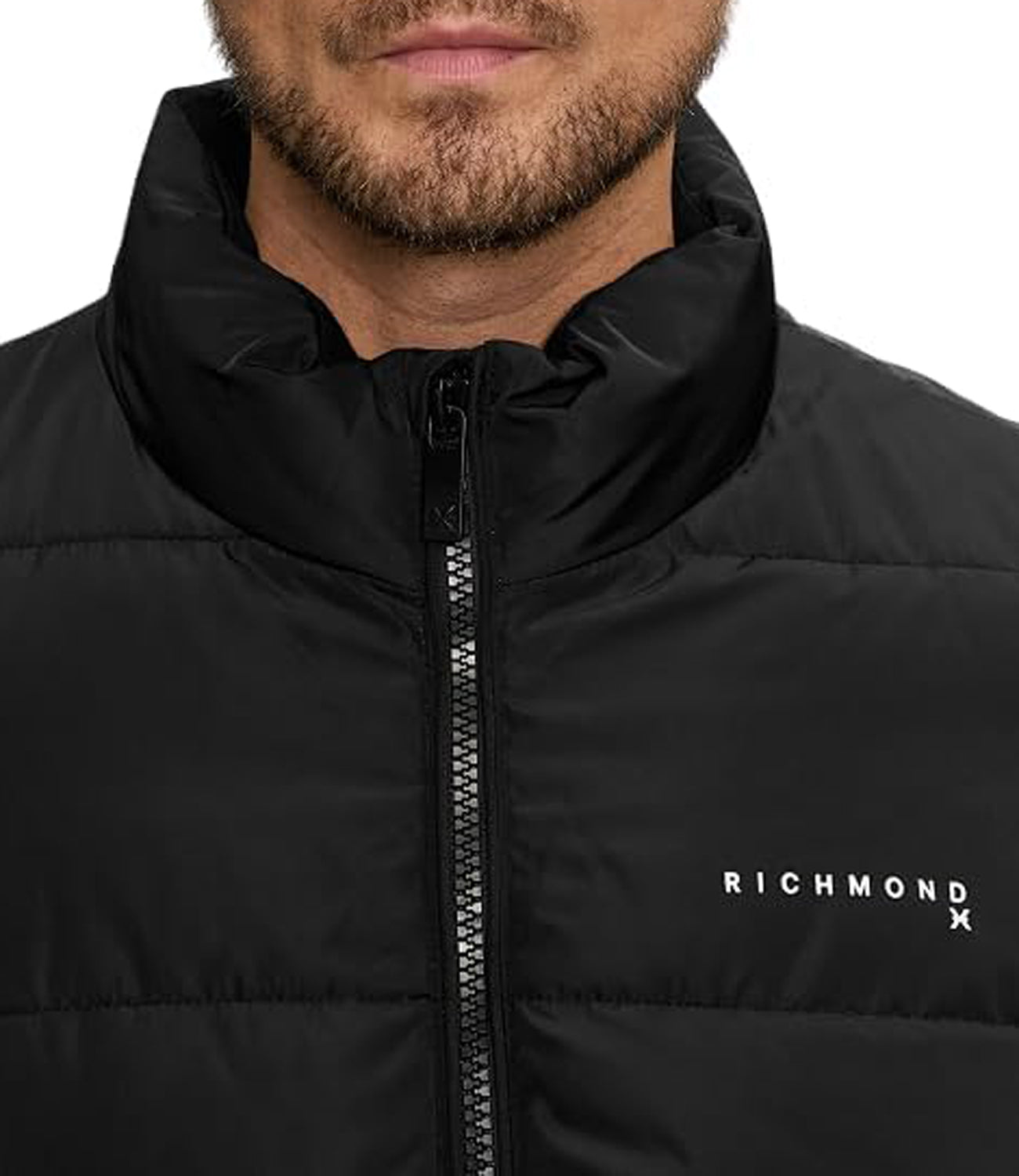 John Richmond John Richmond Giubbotto corto Padded Jacket Wury Uomo Mod. UMA24192PI Nero