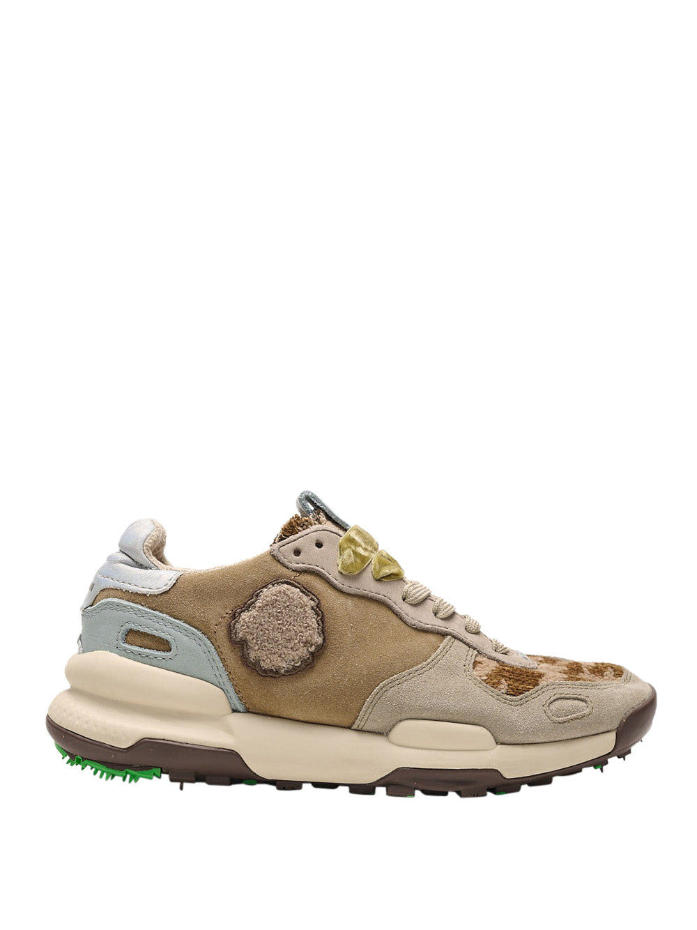 Sneakers Satorisan Chacrona Suede da Donna - Beige